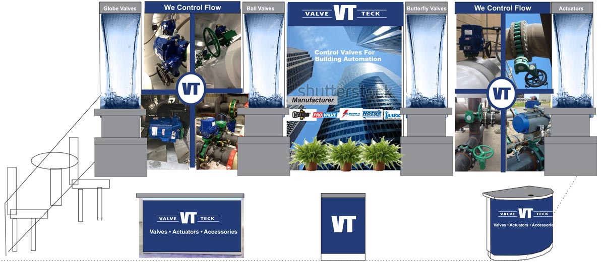 image of the draft trade show display concept